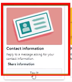 Meta business suite - Contact Information