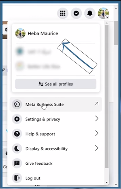 Meta business suite access