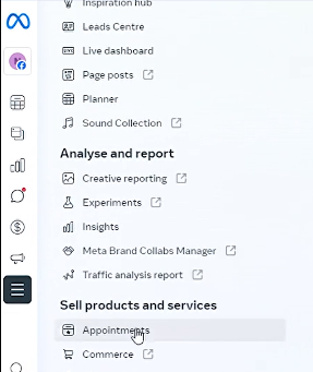 Meta business suite sell products and services